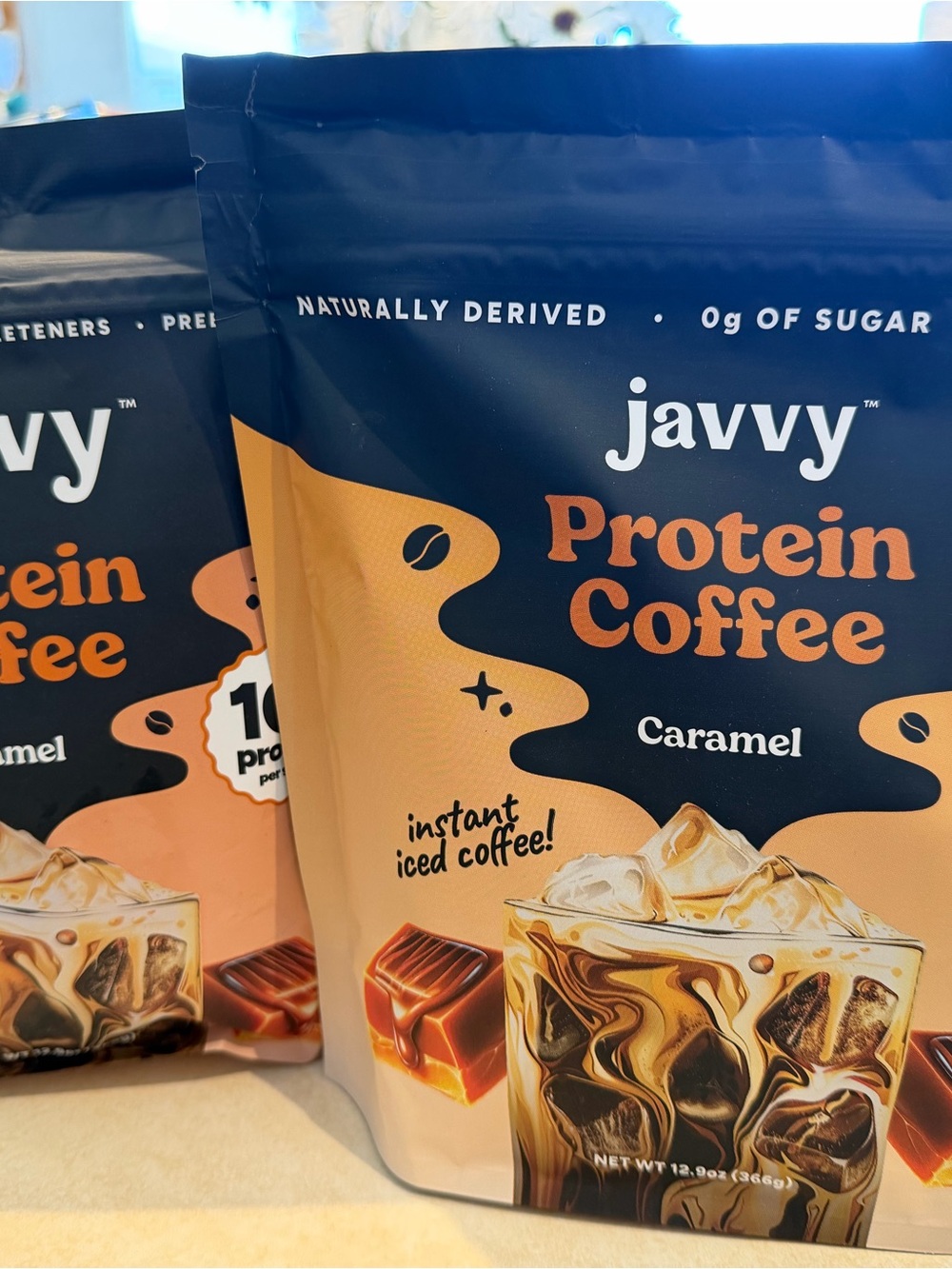 Caramel Protein Coffee Instant Iced Coffee - Caramel